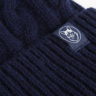 Men's Wool Cable Beanie