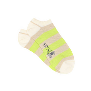 Men's Neon Cotton Trainer Socks
