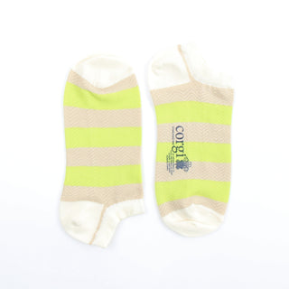 Men's Neon Cotton Trainer Socks
