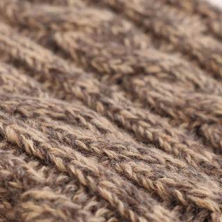 Men's Handmade Cable Cashmere & Cotton Socks