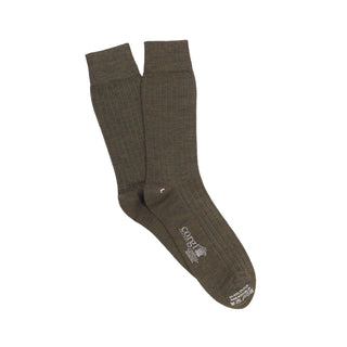 Men's Tenby Merino Wool Socks in Green