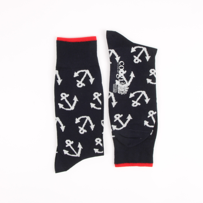 Men's Anchor Cotton Socks