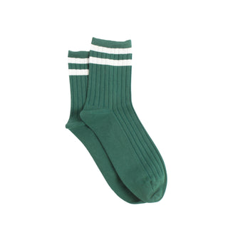 Men's Sport Stripe Cotton Quarter Socks