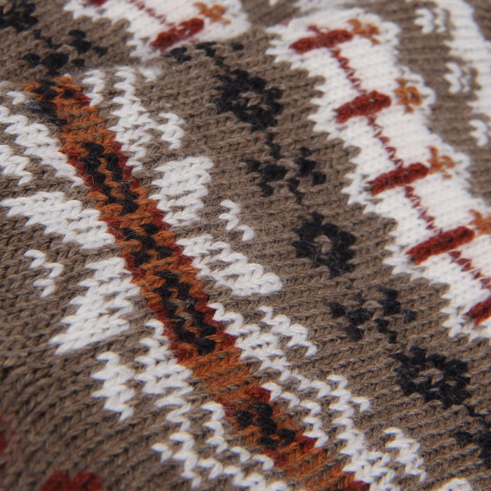 Women's Fair Isle Wool & Cotton Sock & Gift Box