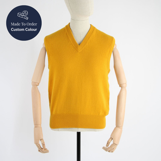Men's V Neck Sleeveless Sweater