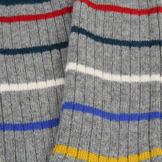 Men's Luxury Striped Pure Cashmere Socks