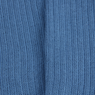 Men's Pure Cotton Contrast Trim Boot Socks DENIM