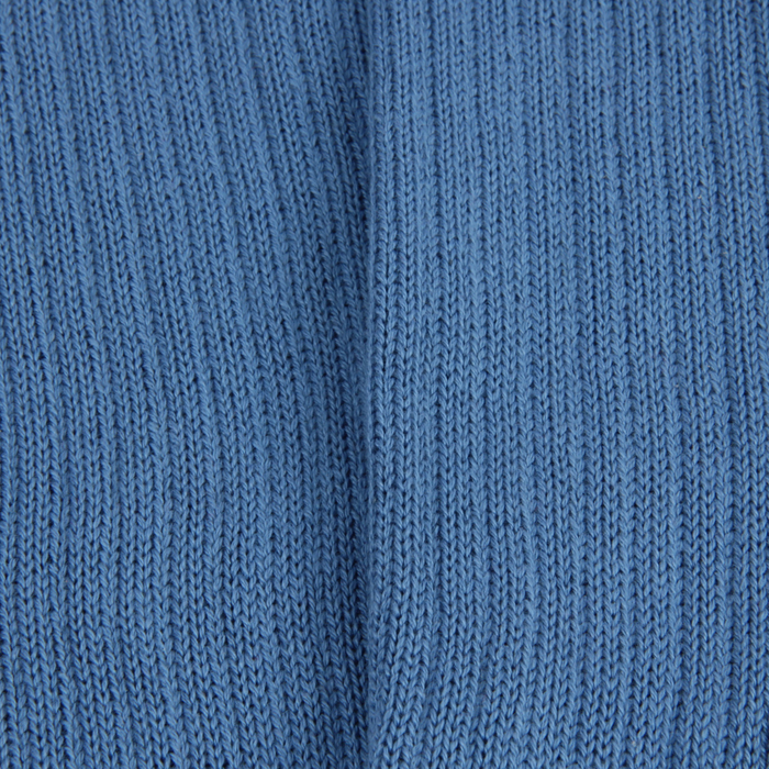 Men's Pure Cotton Contrast Trim Boot Socks DENIM