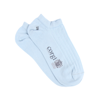 Women's Cotton Trainer Socks Blue
