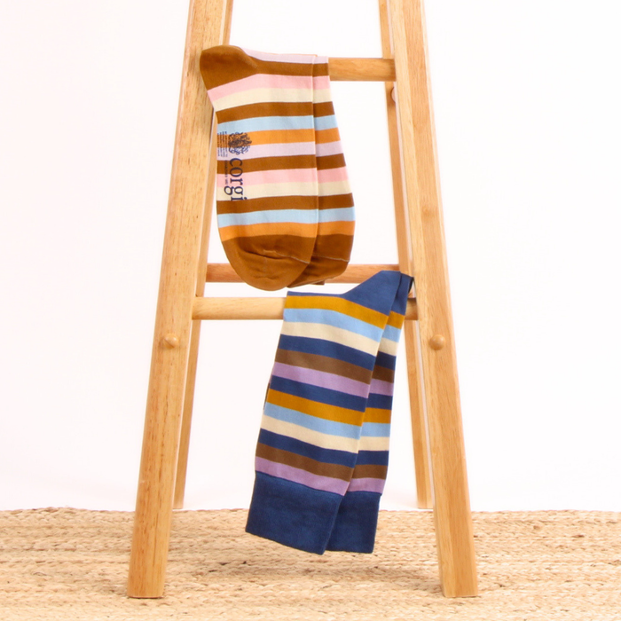 Men's Signature Stripe Cotton Socks