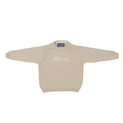 Childrens Personalised Sweater - Corgi Socks