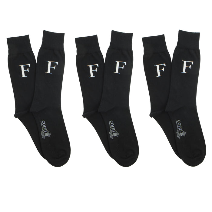 Men's Letter Socks - Corgi Socks