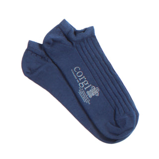 Women's Cotton Trainer Socks Navy