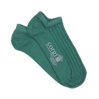 Women's Cotton Trainer Socks Forest