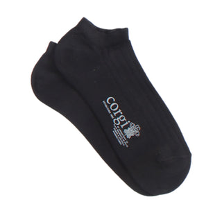 Women's Cotton Trainer Socks Black
