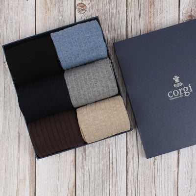 Men's 6-Pair Brecon Cotton Socks