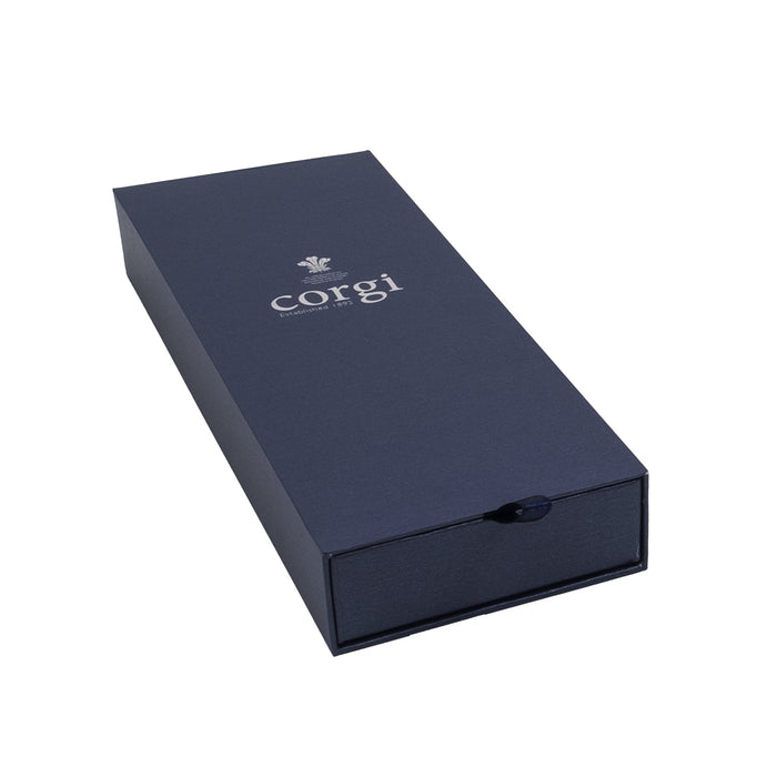 Men's Luxury Hand Knitted Prince of Wales Cable Pure Cashmere Socks - Corgi Socks