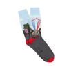 Men's Royal Collection Trooping The Colour Scene Cotton Socks - Corgi Socks