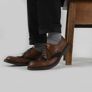 Plain Luxury Cotton & Cashmere Socks - Corgi Socks