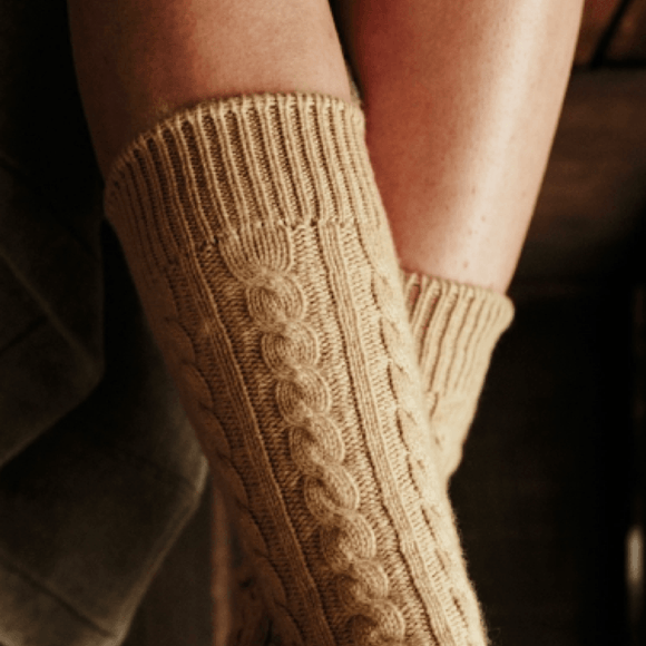 Treat Your Feet: Cashmere Silk Socks - Corgi Socks