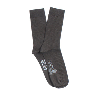 Women's Ribbed Mercerised Cotton Socks