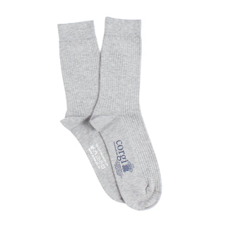 Women's Ribbed Mercerised Cotton Socks