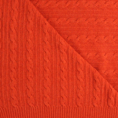 Cable Blanket - Corgi Socks