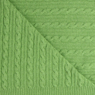 Cable Wool Throw