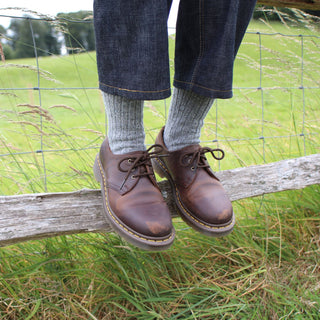 Women's Pink Donegal Wool Socks