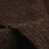 Close-up of brown fabric texture