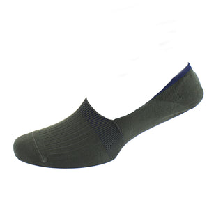 Men's Rib Mercerised Cotton Invisible Socks