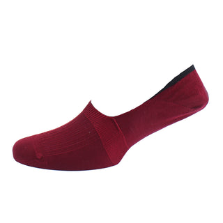 Men's Rib Mercerised Cotton Invisible Socks