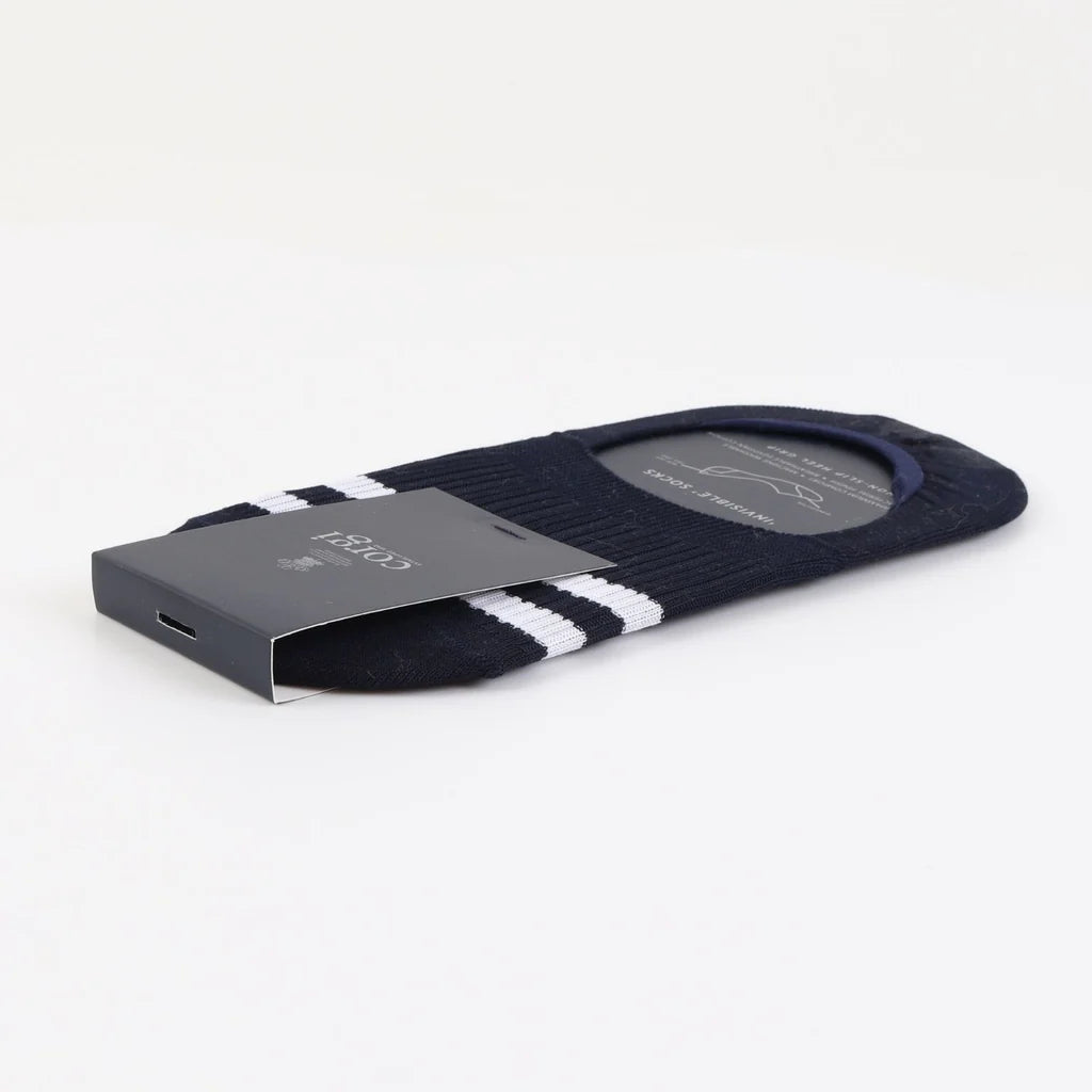 Men's Mercerised Cotton Invisible Socks