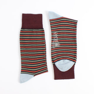 Men's Striped Cotton Socks