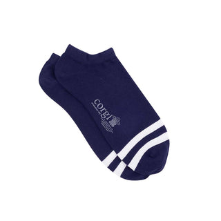 Men's Stripe Cotton Trainer Socks