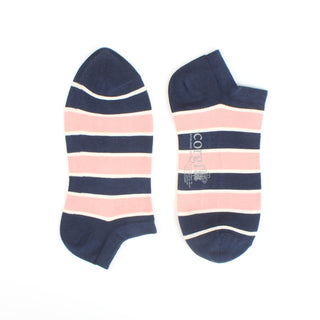 Men's Pantone Stripe Cotton Trainer Socks