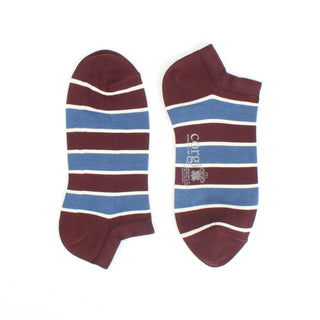 Men's Pantone Stripe Cotton Trainer Socks