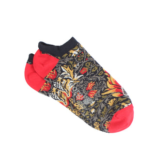 Men's William Morris Snakeshead Cotton Trainer Socks