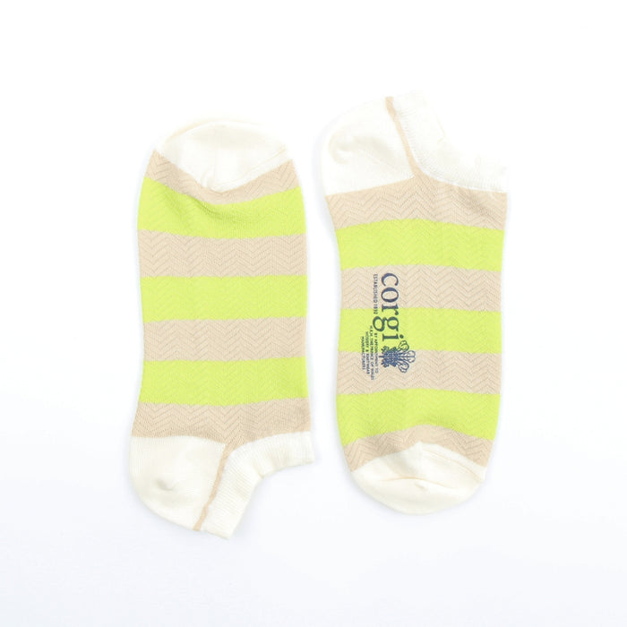 Men's Neon Cotton Trainer Socks