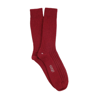 port colour sock on a white background

