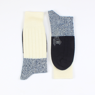 Men's Colour Block Wool & Cotton Socks