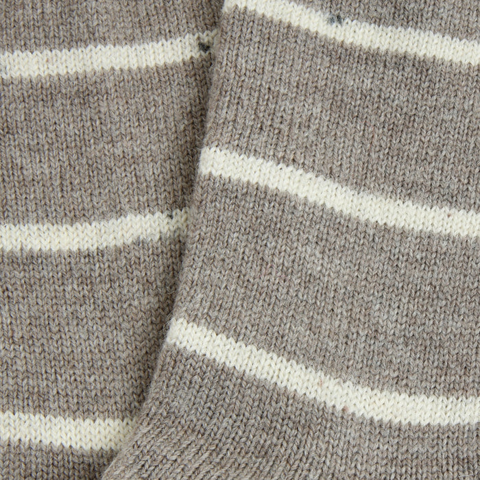 close up of knitted fabric