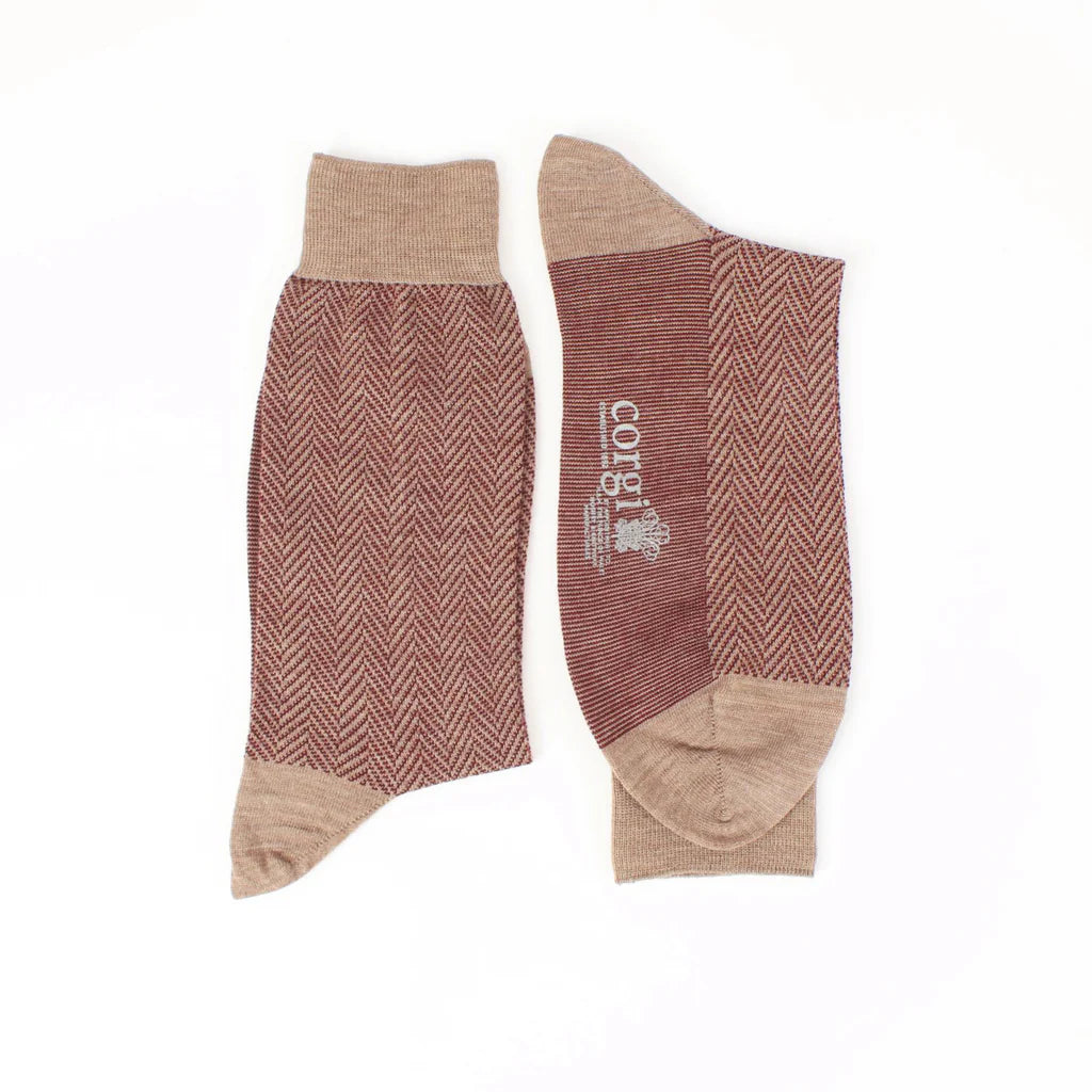 herringbone socks