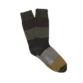 Men's Marl Colour Block Wool Socks