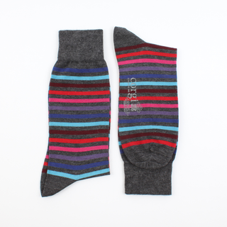 Men's Irregular Stripe Wool Socks