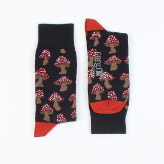 Men's Mushroom Merino Wool Socks