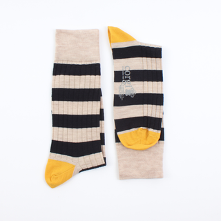 Men's Stripe Merino Wool Socks