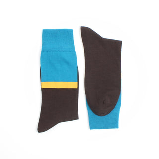 Men's Contrast Stripe Wool Socks