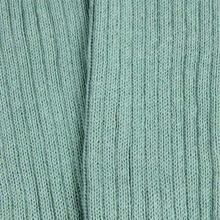 Close-up of green knitted fabric texture