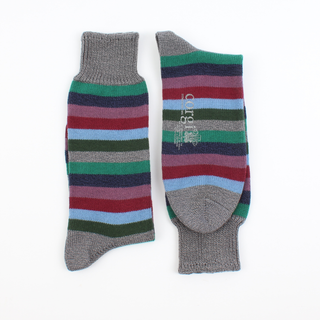 Men's Signature Stripe Pure Cotton Boot Socks